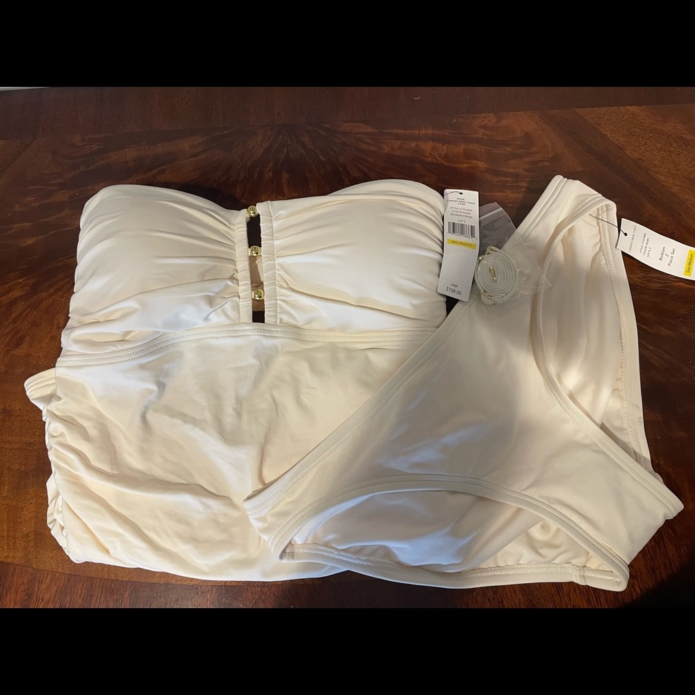 NWT Carmen Marc Valvo Tankini set size Medium